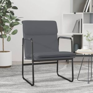 vidaXL loungestol 55x64x80 cm kunstlæder grå