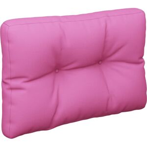 vidaXL pallehynde 60x40x12 cm stof pink