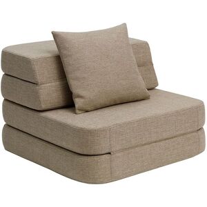 By Klipklap Foldesofa - 3 Fold Single - 70 Cm - Sand/sand - By Klipklap - Onesize - Sofa