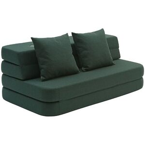 By Klipklap Foldesofa - 3 Fold Sofa Xl - 140 Cm - Deep Green - By Klipklap - Onesize - Sofa