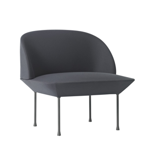 Muuto Oslo Lounge Chair - Steelcut 180