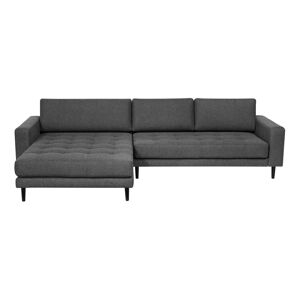 My Home Leone Chaiselong Sofa, Antracit, Vendbar 83 Cm 296 Cm
