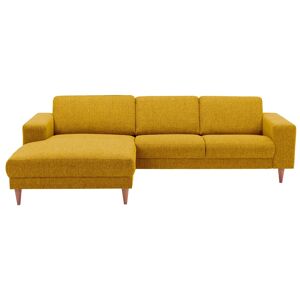 Hjort Knudsen Hadsten XL chaiselong sofa venstrevendt - Montana Karrygul stof