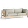 HAY Arbour 3 Seater B: 220 cm - Re-wool 408 / Oiled Waxed Solid Oak