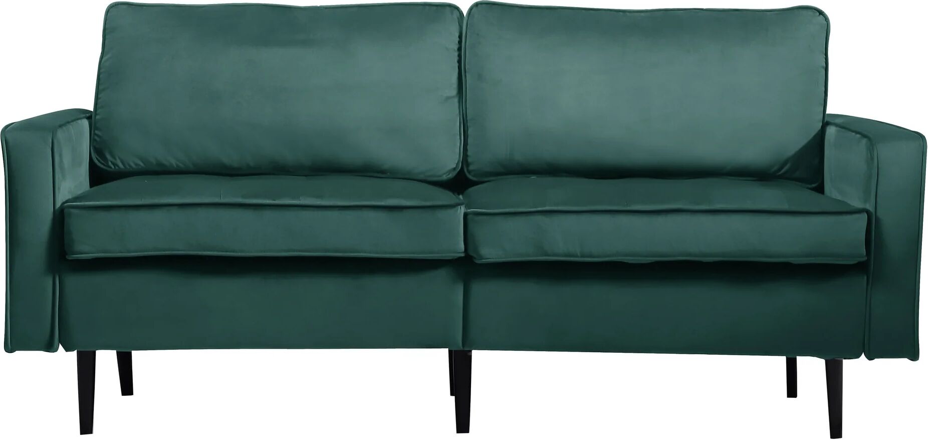 Nimara.dk Lucy - 3 Personers Mørkegrøn Velour Sofa