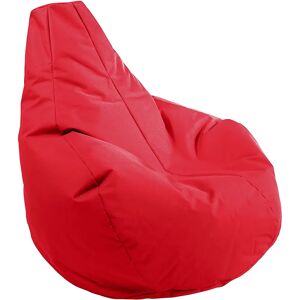 kaiserkraft Saco-asiento GAMER, H x A x P 1000 x 1000 x 1000 mm, rojo