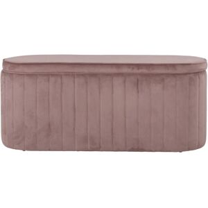 Maisons du Monde Banqueta baúl rosa