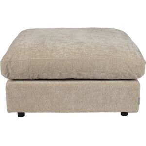 Zuiver Puff de tela beige l 92