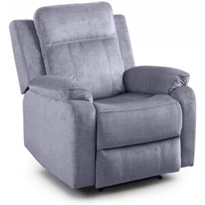 Home Heavenly Sillón relax reclinable con mecanismo palanca en color gris