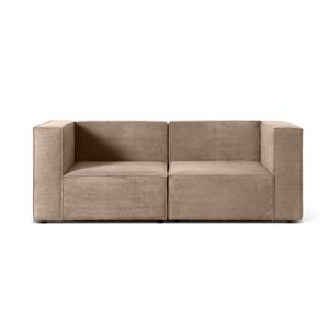 RNT by Really Nice Things Sofa 2 plazas Chaiselongue tapizado pana piedra