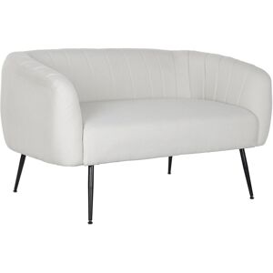 Fijalo Sofa poliester metal greige 129x75x73cm