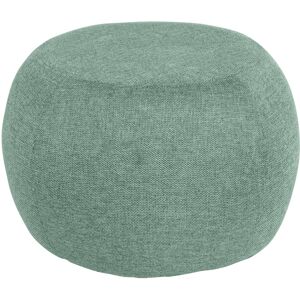 Koketto Home Puff ovalado decorativo tapizado menta