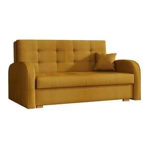 Muebles.es Sofá-cama amarillo 98x85x153cm