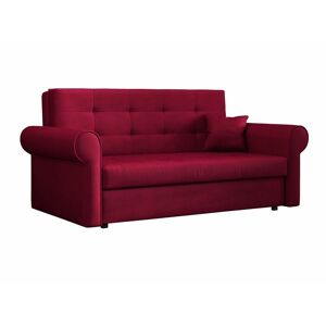 Muebles.es Sofá-cama rojo 98x85x168cm