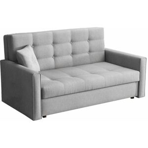 Muebles.es Sofá-cama gris 98x85x153cm