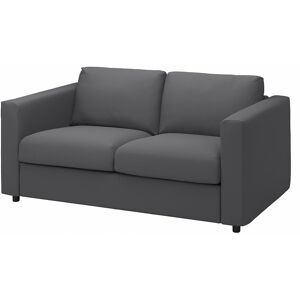 VIMLE funda para sofá de 3 plazas, +chaiselongue/Hillared azul oscuro - IKEA