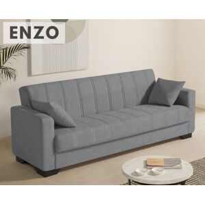 HOME Sofá cama de tela Enzo