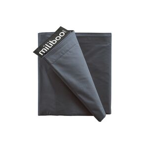 Miliboo Funda de puff gigante gris BIG MILIBAG