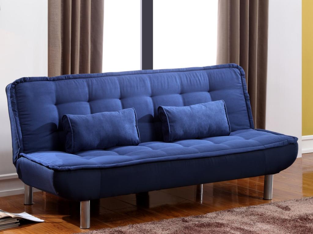 Unique Sofá cama clic-clac MISHAN - Azul