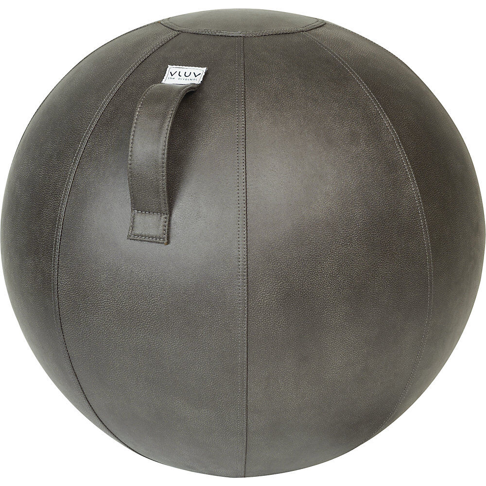 VLUV Balón asiento VEEL, cuero de microfibra, 600 - 650 mm, elefante