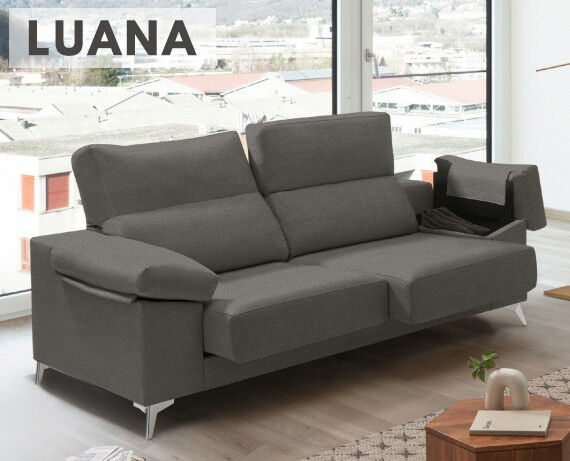 HOME Sofá de tela Luana
