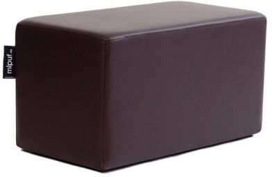 Puff Rectangular Cube 75x40 - Polipiel Chocolate