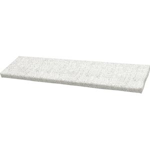 IKEA - Universal bench cushion cover 120x35x3,5 cm, Ivory, Bouclé & Texture - Bemz