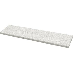 IKEA - Universal bench cushion cover 140x35x3,5 cm, Ivory, Bouclé & Texture - Bemz