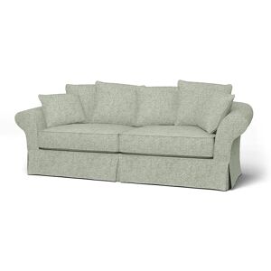 IKEA - Backamo 3 Seater Sofa Cover, Pistachio, Bouclé & Texture - Bemz