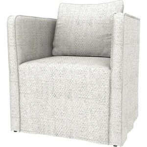 IKEA - Ekerö armchair cover, Ivory, Bouclé & Texture - Bemz