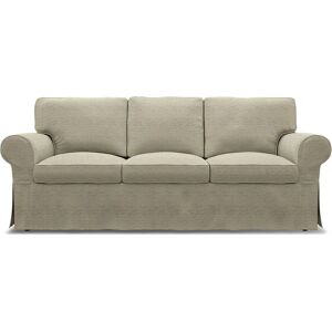 IKEA - Ektorp 3 Seater Sofa Cover, Light Sand, Bouclé & Texture - Bemz