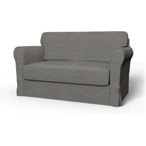 IKEA - Hagalund Sofa Bed Cover, Taupe, Bouclé & Texture - Bemz