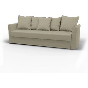 IKEA - Holmsund Sofabed, Light Sand, Bouclé & Texture - Bemz