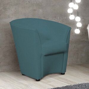 Toscohome Fauteuil de cockpit recouvert de tissu bleu clair - Tago