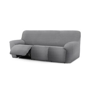 Toscohome Housse 200-260 cm pour fauteuil trois places gris - Jaz