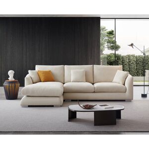 BARUTTI SOFA Canapé d'angle en tissu imperméable 4 à 5 places - JOEY