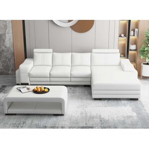 BARUTTI SOFA Canapé d'angle en cuir italien - CIANA 2