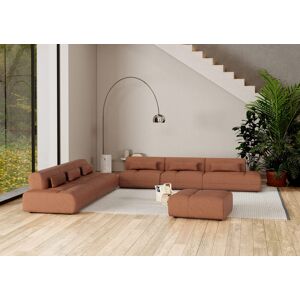 BARUTTI SOFA Canapé d'angle en cuir - JESY 2