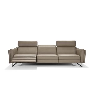 BARUTTI SOFA Canapé 3 places relaxation en cuir ou tissu fabriqué en Italie - BELLUNO