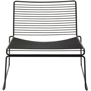 HAY - Hee Lounge Chair , noir