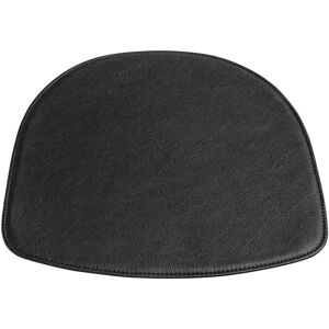 HAY - Coussin de siège pour fauteuil AAC avec accoudoir, cuir noir