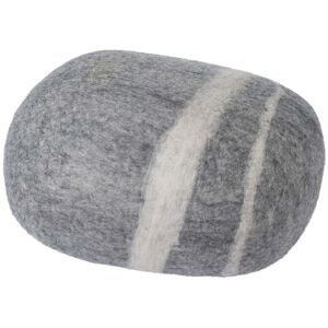 myfelt - Galet Pouf Carl XL, gris clair chine