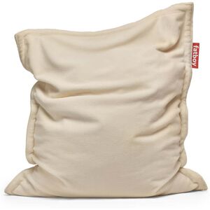 Fatboy - Pouf Original Slim Teddy, blanc cassé