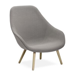 HAY - Chaise About A Lounge Chair, High / Soft AAL 92, Remix gris clair (123)