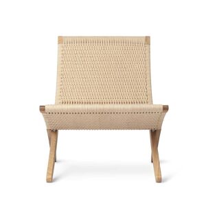 Carl Hansen - MG501 Cuba Chair, chene huile / fil de papier naturel