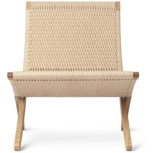 Carl Hansen - MG501 Cuba Chair, chêne savonné / fil de papier naturel