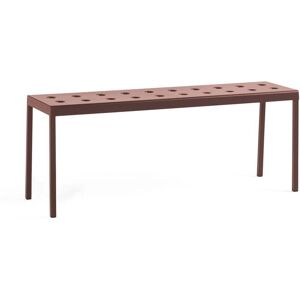 HAY - Balcony Banc, L 119,5 cm, iron red