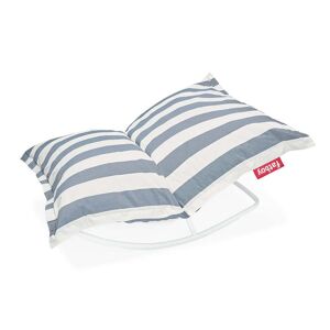 Fatboy - Set promotionnel : Rock 'n' Roll Lounge Chair, gris clair + Original Outdoor Sitzsack, stripe ocean blue