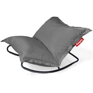 Fatboy - Set promotionnel : Rock 'n' Roll Lounge Chair, noir + Original Outdoor Sitzsack, rock grey