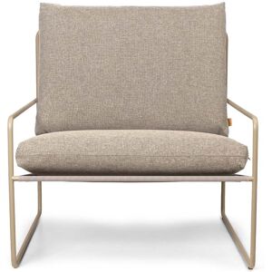 ferm LIVING - Desert Dolce Outdoor Fauteuil, cashmere / dark sand